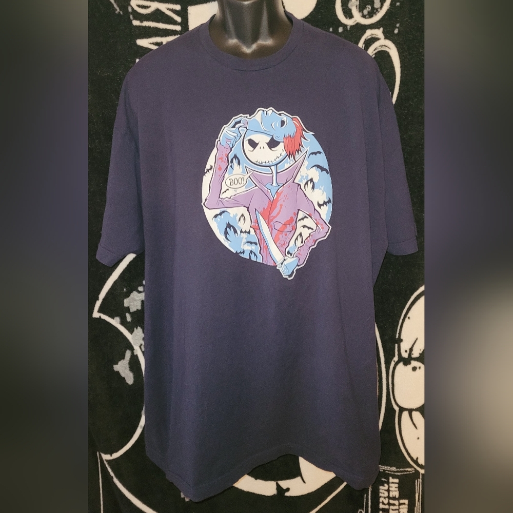 Ript Apparel-BOO!-Jack Skellington/Michael Myers-Size 3XL
